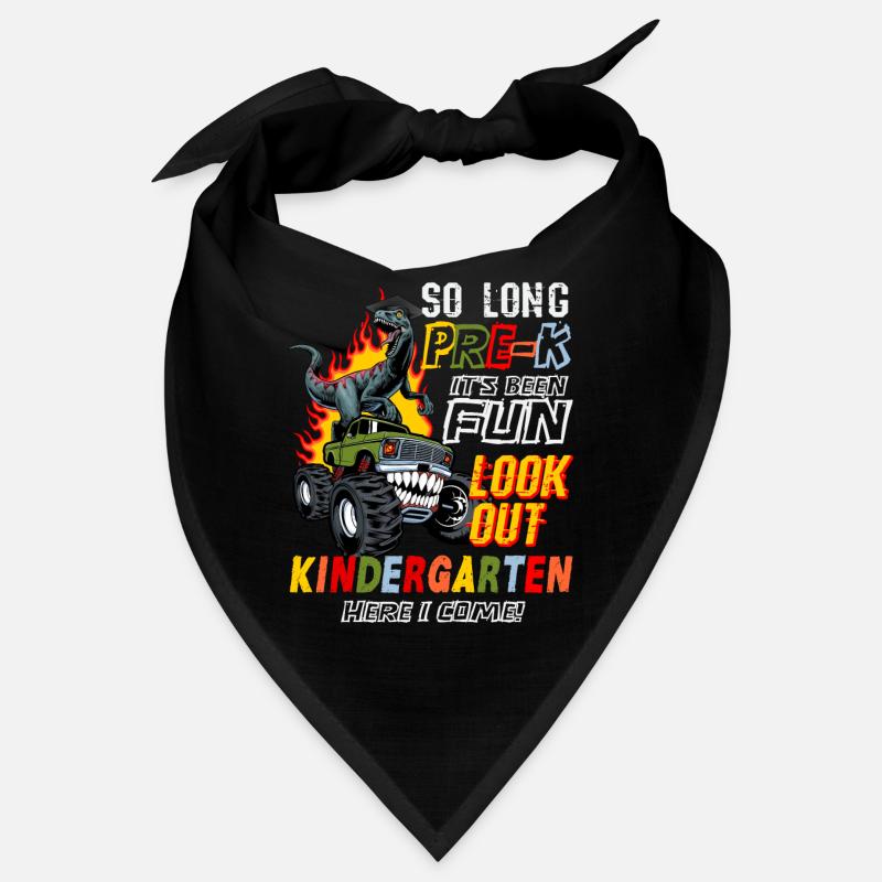 Kindergarten Graduation Dino Dinosaur T-Rex Fun Bandana