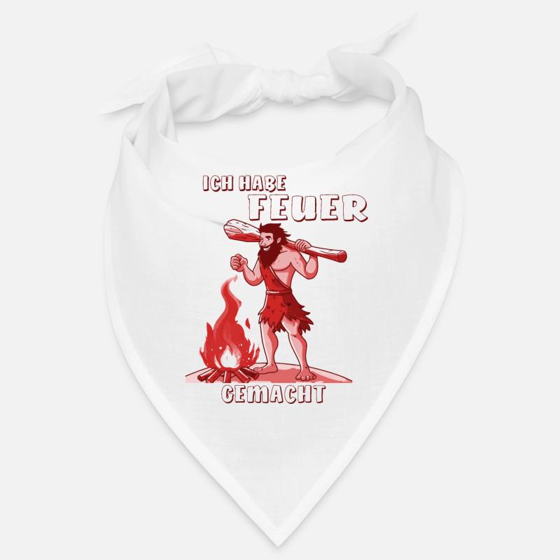 NEANDERTHAL I MADE A FIRE Bandana