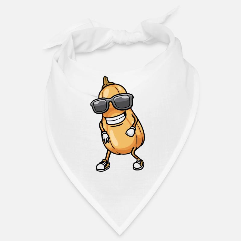 Butternut Pumpkin Dancing Vegan Vegetables Bandana
