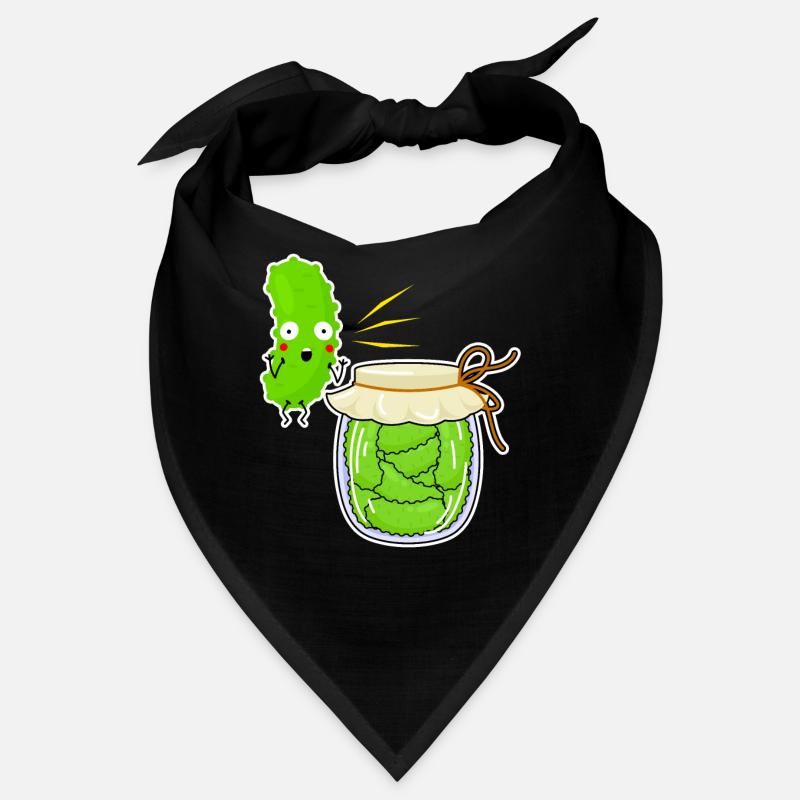 Freche Gurkenglas: Vegetarier, Veganer Bandana