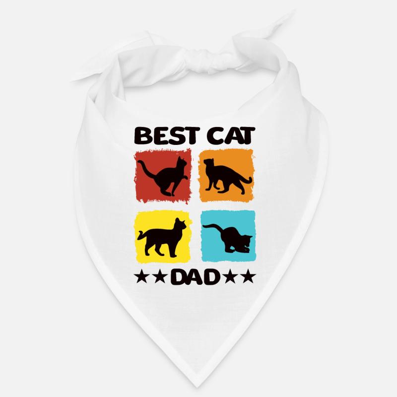 Best Cat Dad Bandana