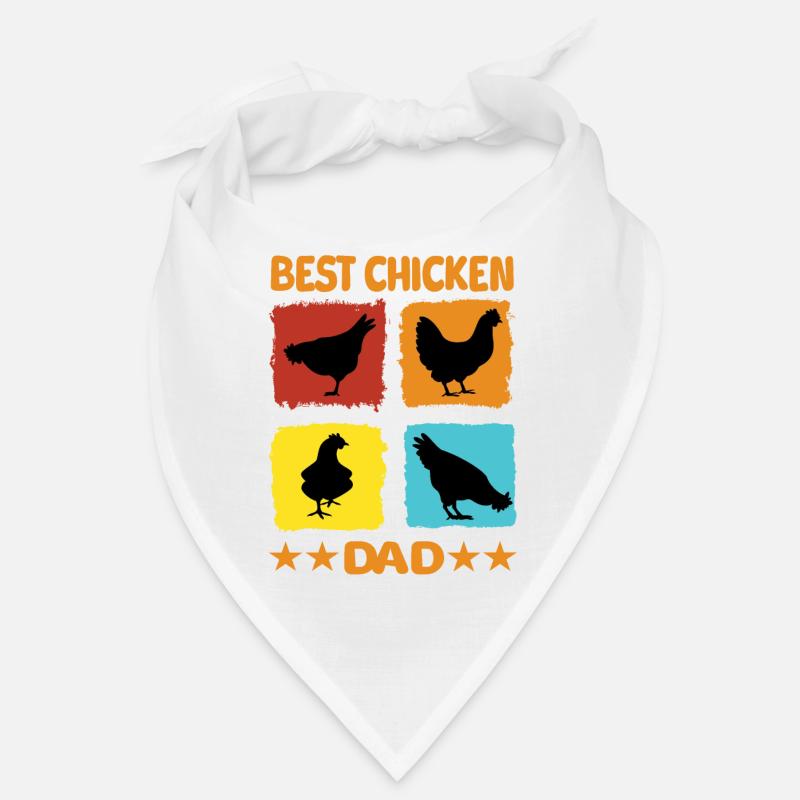 Best Chicken Dad Bandana