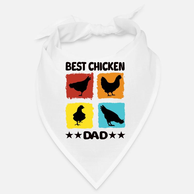 Best Chicken Dad Bandana