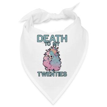 Death To My Twenties 2 - Bandana - Weiß - Vorne