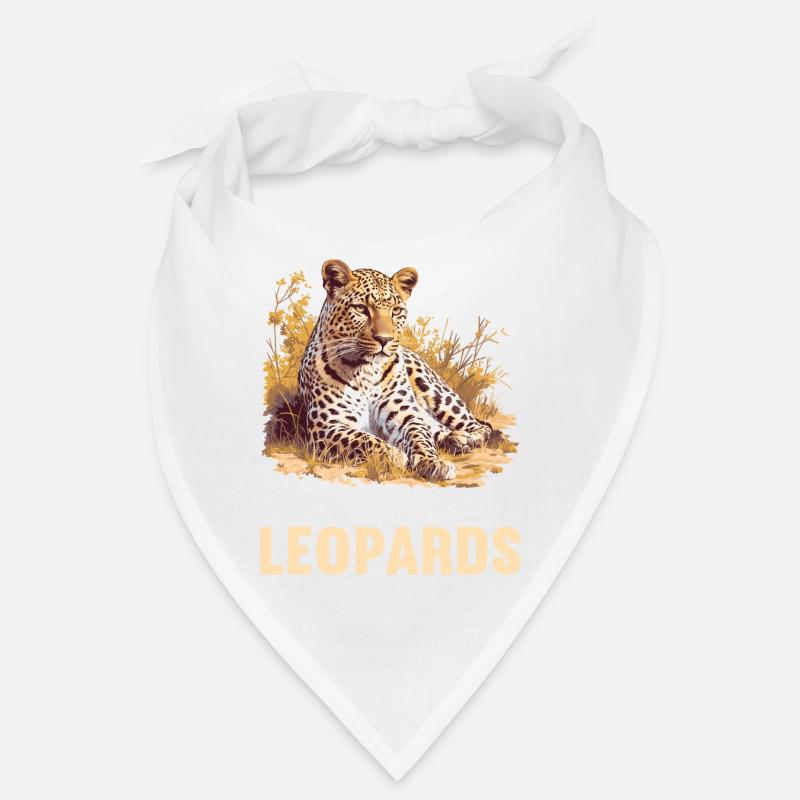 Leoparden Leopard Bandana