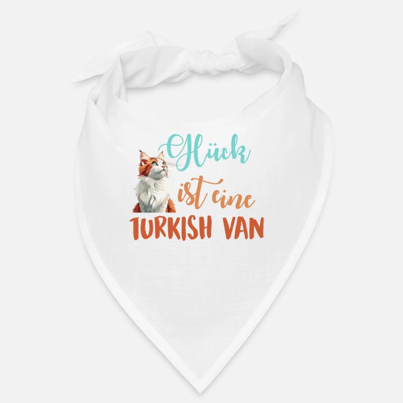 Katzenbesitzerin GLÜCK IST EINE TURKISH VAN KATZE Bandana