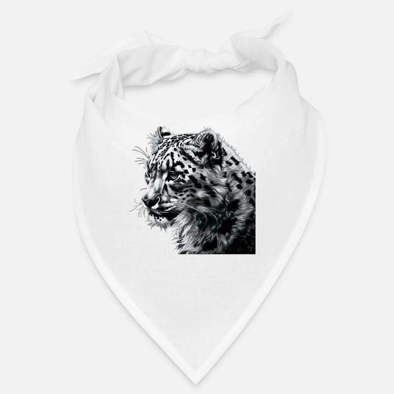 Léopard des neiges Schneeleoparden Schneeleopard Bandana