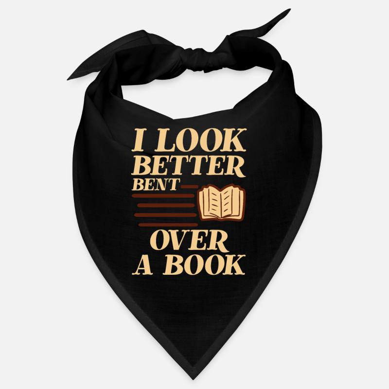 I Look Better Bent Over A Book 2 Bandana