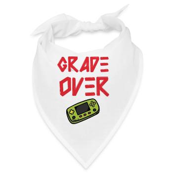 Game Over: Abschluss gewonnen! - Bandana - Weiß - Vorne