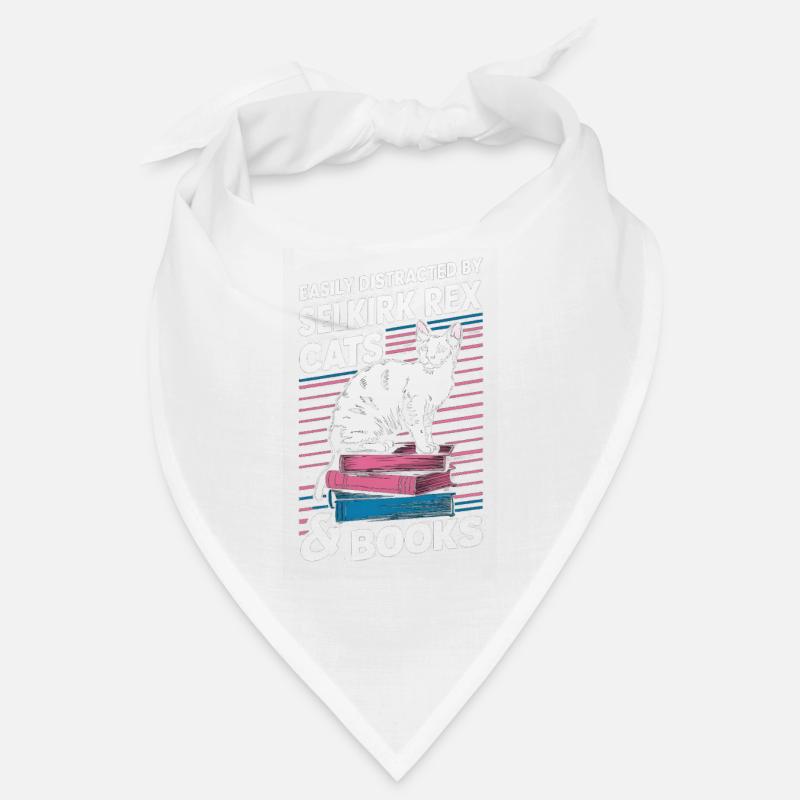 Katze Selkirk Rex Geschenk Bandana