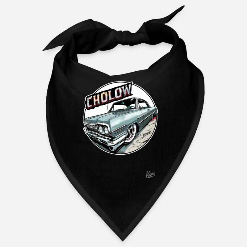 Cholow Klassiker: Oldtimer Lowrider-Auto Bandana