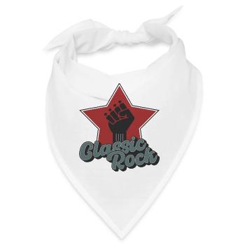Classic Rock - Bandana - Weiß - Vorne