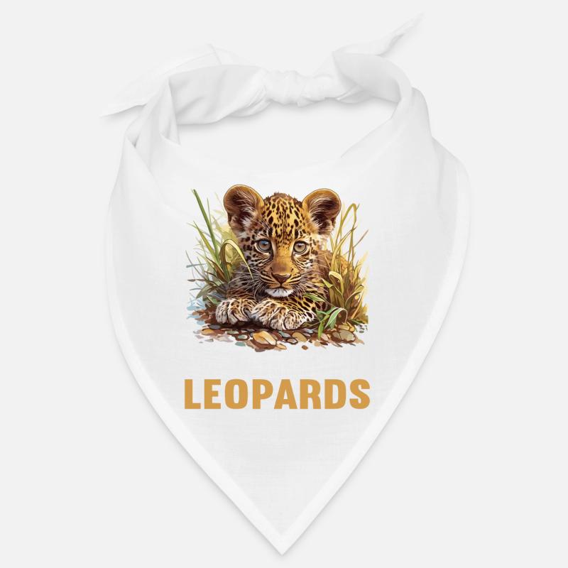 Leoparden Leopard Bandana