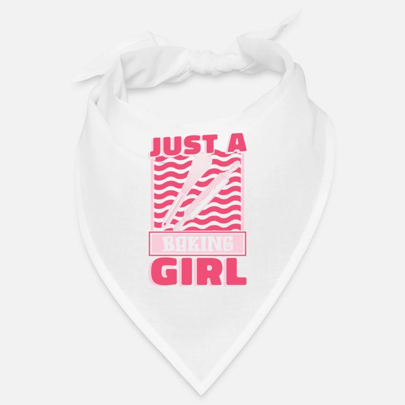 Baking Baker Bakery Just A Baking Girl Bandana