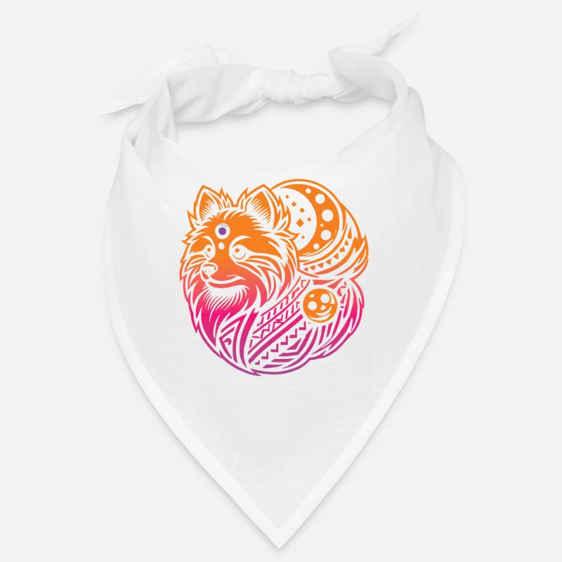Pomeranian Stammes Moon Phases Bandana