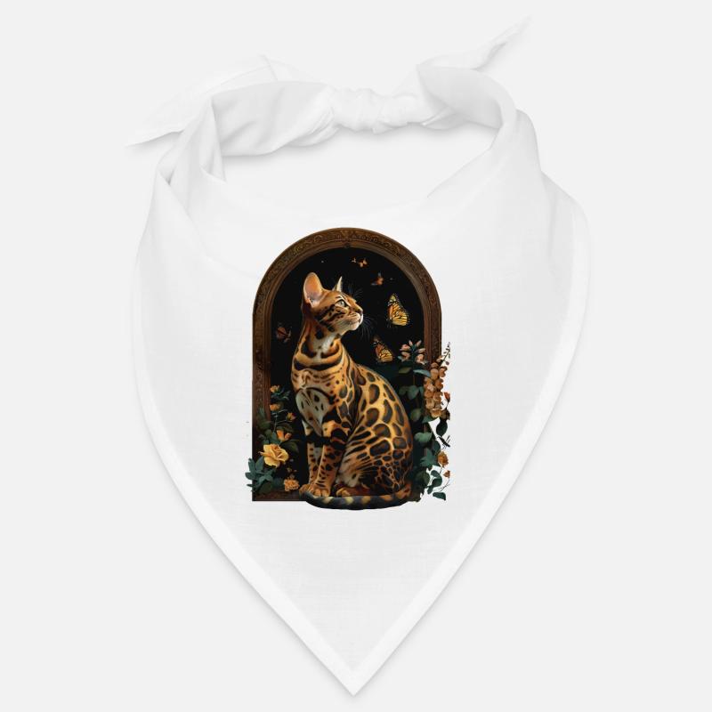 Bengalkatze Bandana