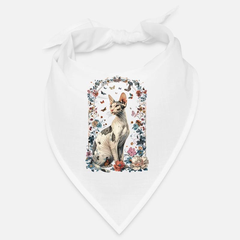 Cornish Rex Katze Bandana