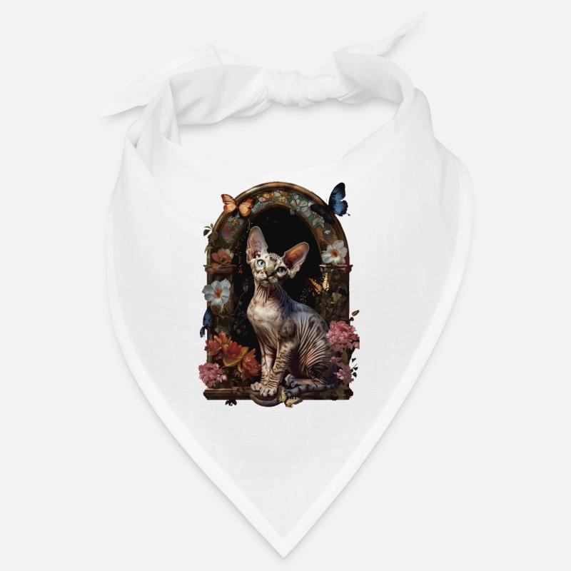 Devon Rex Katze Bandana