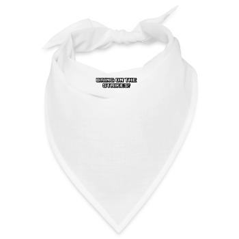 Bowling - Bring on the strikes! - Bandana - Weiß - Vorne
