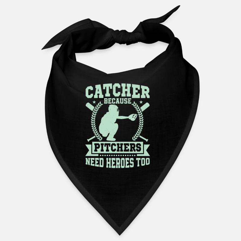 Receveur parce que les lanceurs ont aussi besoin de héros Baseball Bandana