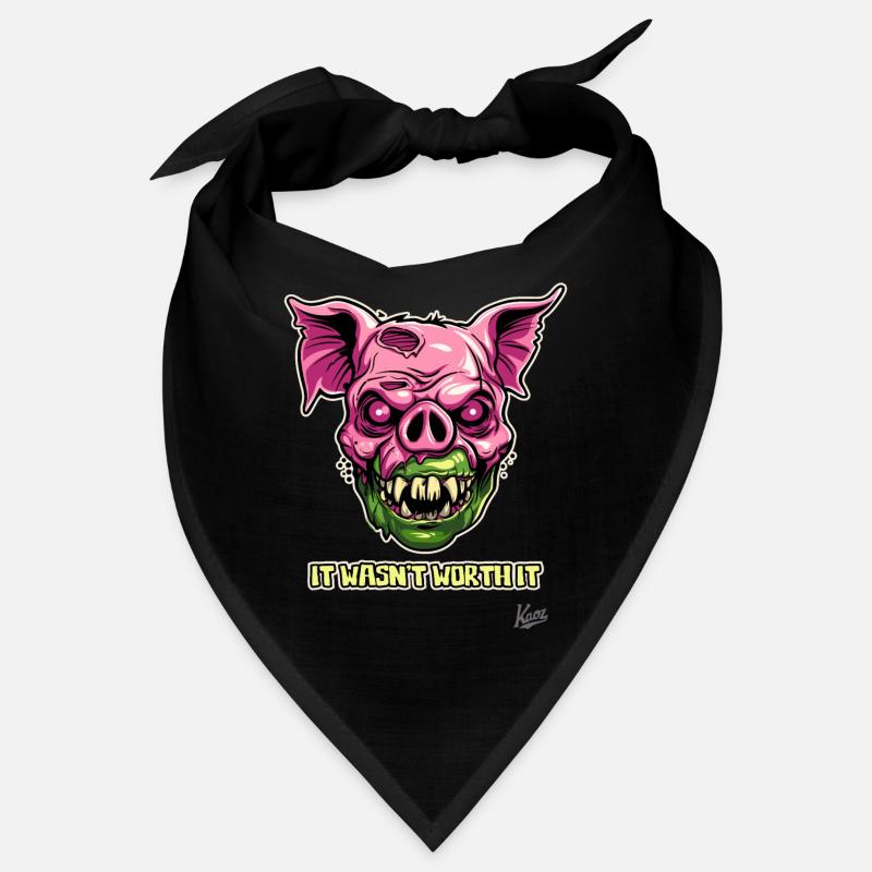 Zombie pig cosmetic surgery: It wasn't worth it Bandana