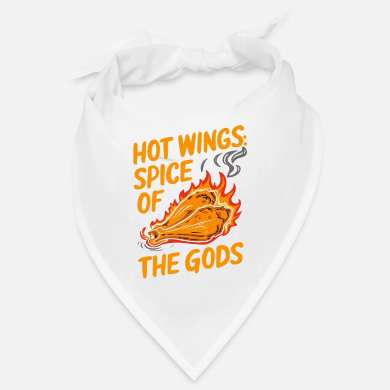Ailes de poulet chaudes Ailes de poulet épicées Ailes de buffle Bandana