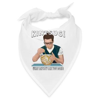 KINTSUGI WHAT ARTISTY ARE YOU DOING - Bandana - Weiß - Vorne