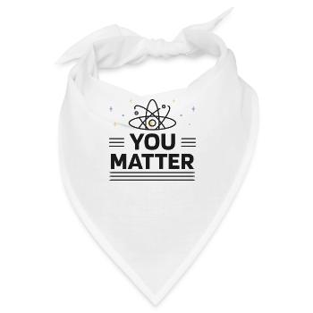 Physik, Biologie, Naturwissenschaften Mathe - Bandana - Weiß - Vorne