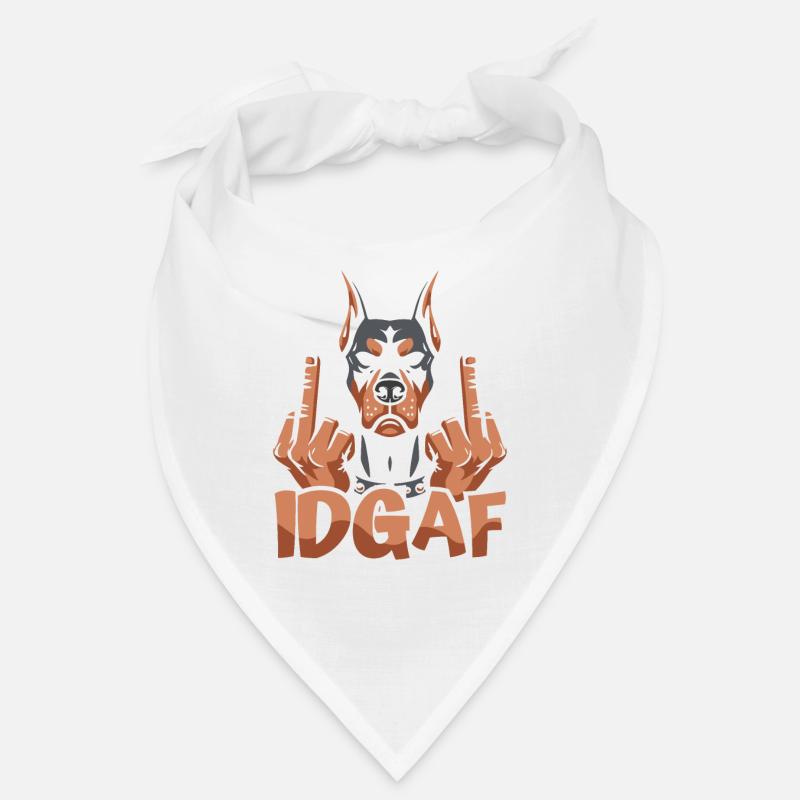 Doberman Idgaf Bandana