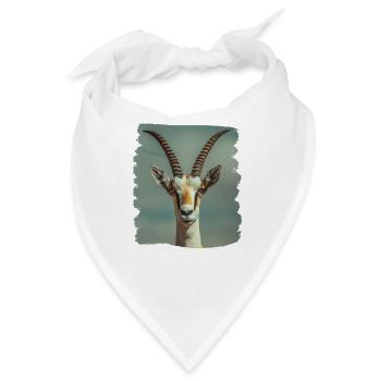 Antelope Antilopen Antilope - Bandana - Weiß - Vorne