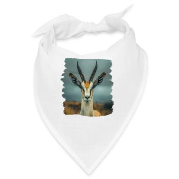 Antelope Antilopen Antilope - Bandana - Weiß - Vorne