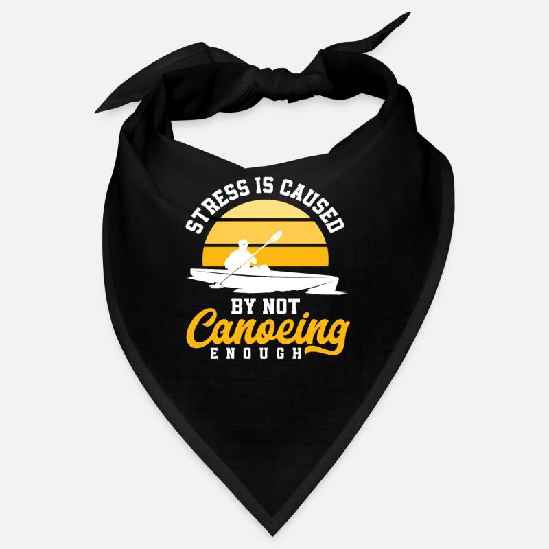 Retro Canoe Lover Gift Bandana