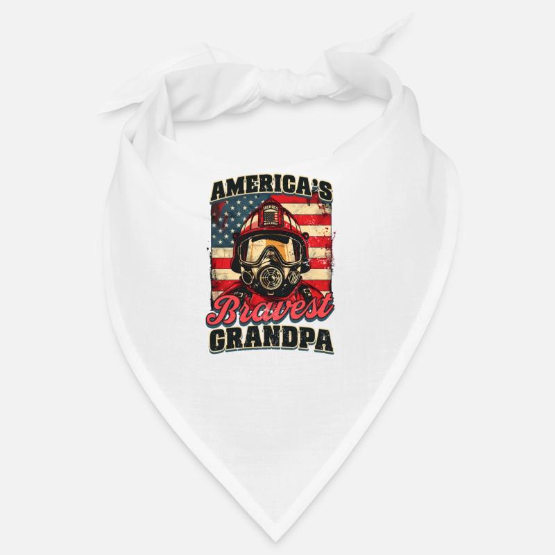 Feuerwehrmann Opa Amerikas Mutigster Opa Bandana