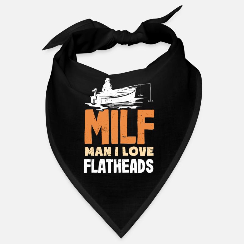 Funny catfish lover flathead fish Bandana
