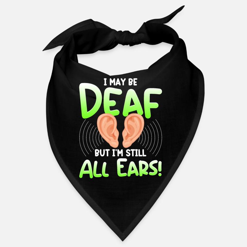 Deaf Pride ASL Sign Language Bandana