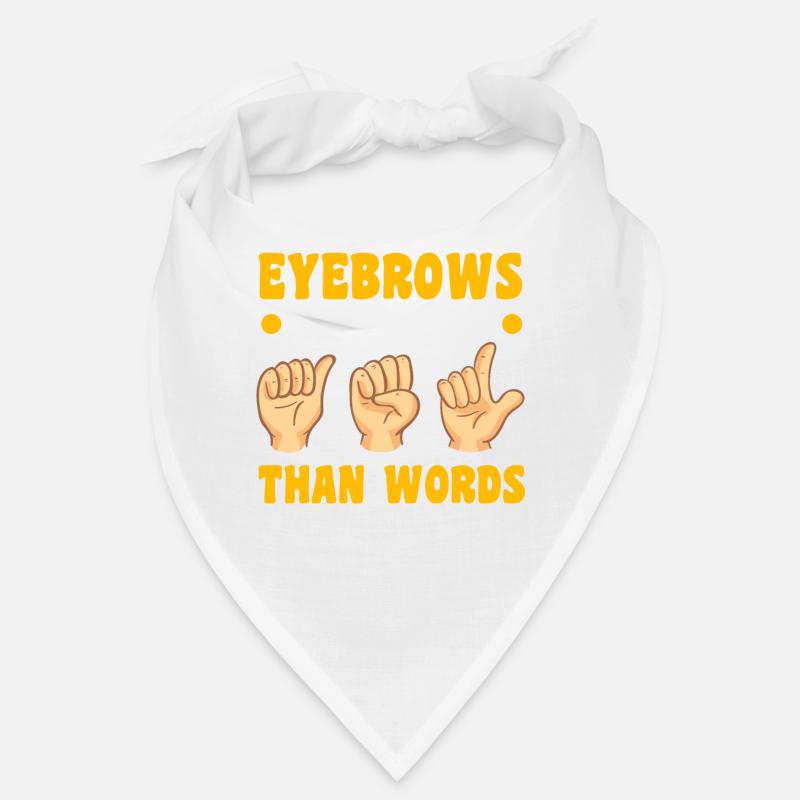 Deaf Pride Sign Language Bandana