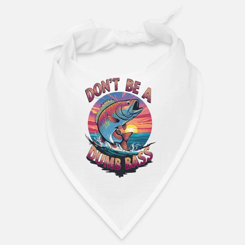 Don't Be a Dumb Bass Visual Bandana