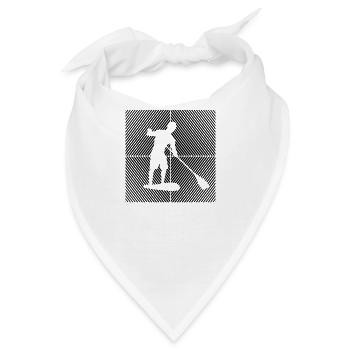 SUP paddleboarding Stand Up Paddle paddling - Bandana - Weiß - Vorne