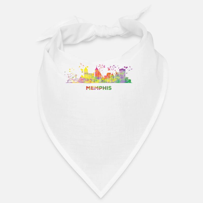 Memphean Skyline Memphis Bandana
