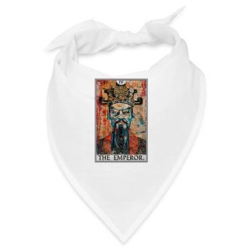 Tarotkarte The Emperor Der Herrscher - Bandana - Weiß - Vorne