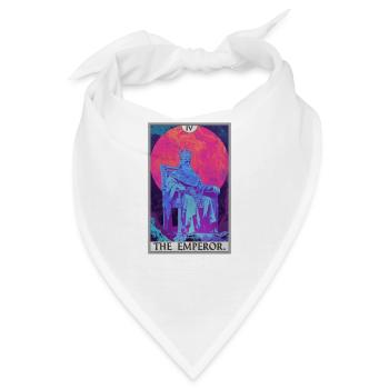 Tarotkarte The Emperor Der Herrscher - Bandana - Weiß - Vorne