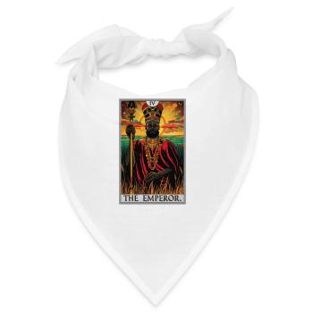 Tarotkarte The Emperor Der Herrscher - Bandana - Weiß - Vorne