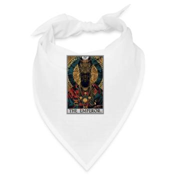 Tarotkarte The Emperor Der Herrscher - Bandana - Weiß - Vorne