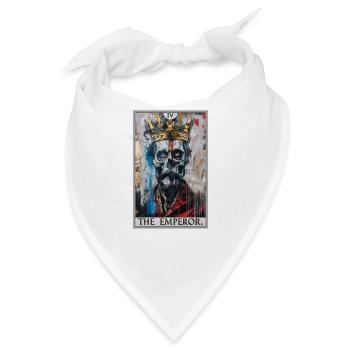 Tarotkarte The Emperor Der Herrscher - Bandana - Weiß - Vorne