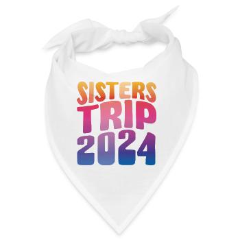 Sisters Trip 2024 - Bandana - Weiß - Vorne