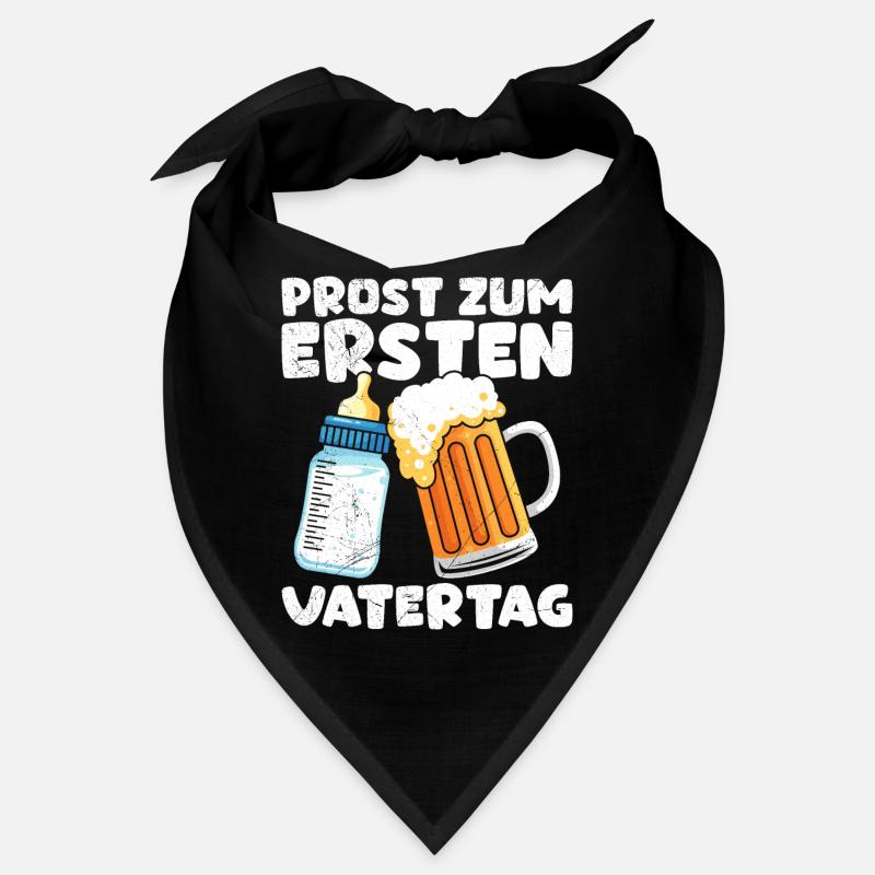 Endlich Papa PROST AUF DEN ERSTEN VATERTAG Bandana