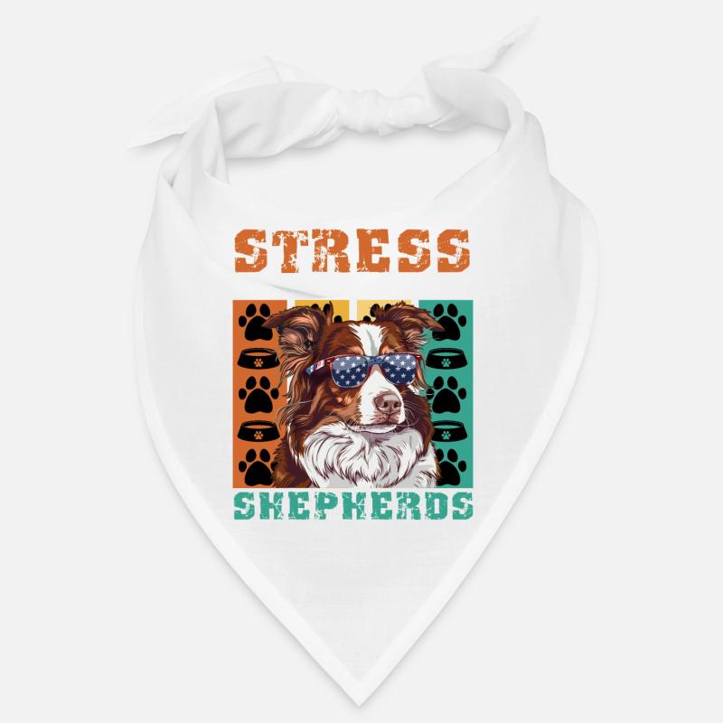 Aussie STRESS ME NOT ELSE SHEPHERDS Funny Bandana