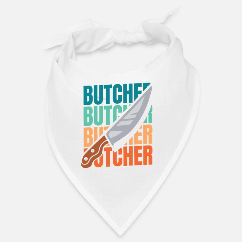 Fleischer Metzger Schlachter Bandana