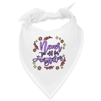 Never Too Old For Fairytales 4 - Bandana - Weiß - Vorne