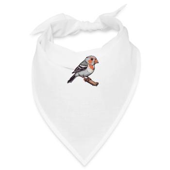 Vogelzüchter Ornithologe Vogelbeobachter - Bandana - Weiß - Vorne